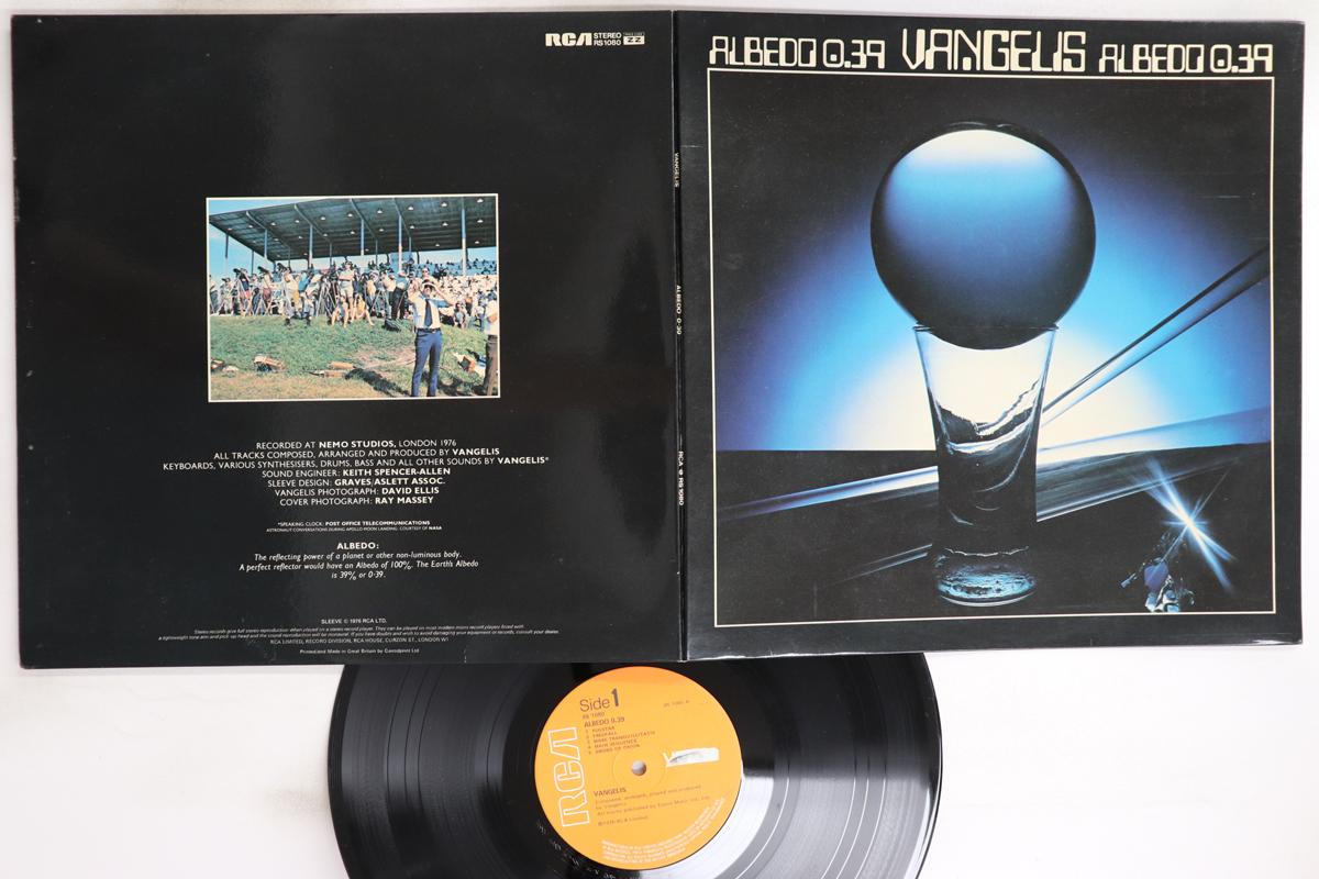 LP Record VANGELIS - Albedo 0.39 RS1080 RCA 1976 UK Rock Used
LP Record VANGELIS - Albedo 0.39 RS1080 RCA 1976 UK Rock Used