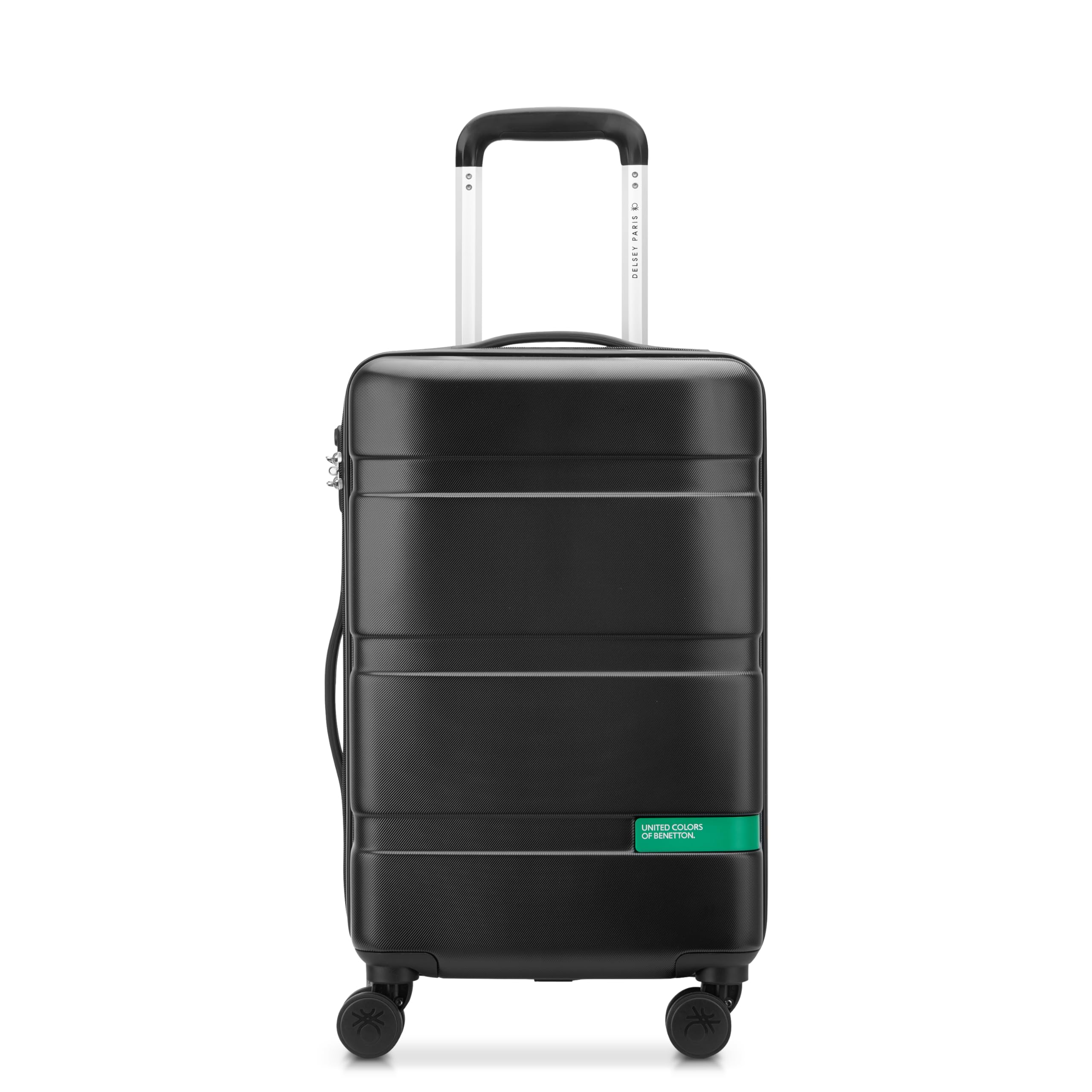 DELSEY PARIS BENETTON NOW HARDSIDE Suitcase, 33L, 56cm, 2.6kg, 2-Year Warranty, Carry-on, TSA Lock, Official Import, B0376280100, Black
DELSEY PARIS BENETTON NOW HARDSIDE Suitcase, 33L, 56cm, 2.6kg, 2-Year Warranty, Carry-on, TSA Lock, Official Import, B0376280100, Black