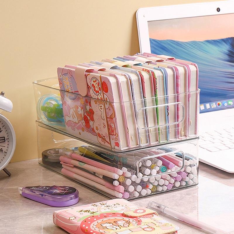 1Pc Transparent Storage Box Storage Table Plastic Container Drawer Storage Stationery And Makeup Storage Box
1Pc Transparent Storage Box Storage Table Plastic Container Drawer Storage Stationery And Makeup Storage Box