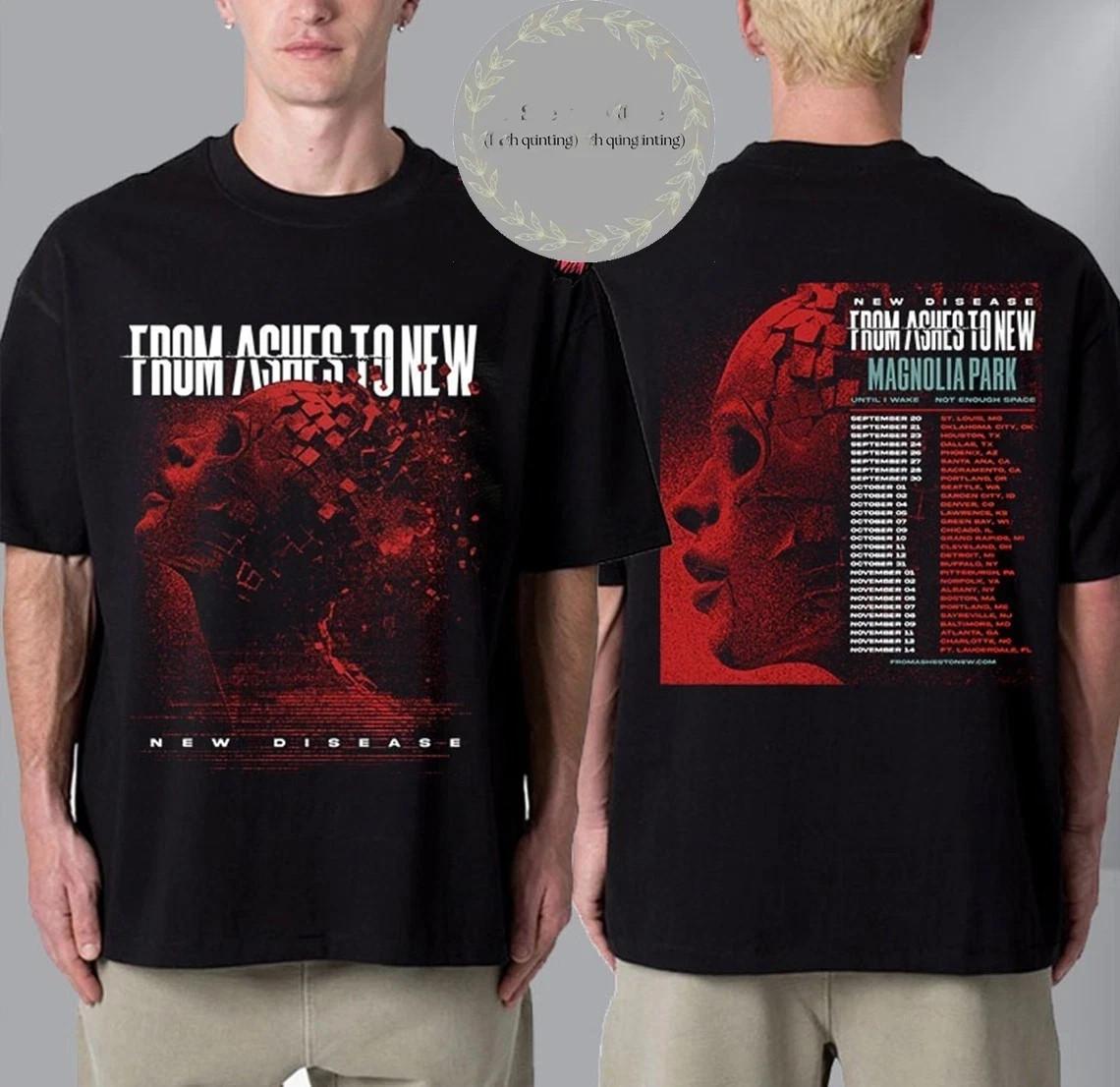 From Ashes To New The New Disease Tour 2025 T-Shirt Mens Womens Tees Top XL
From Ashes To New The New Disease Tour 2025 T-Shirt Mens Womens Tees Top XL