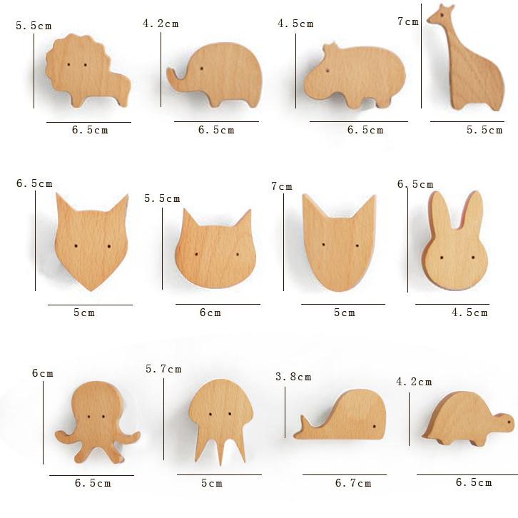 Nordic Wooden Animal Wall Hook for Kids Room Decor Cat Hook
Nordic Wooden Animal Wall Hook for Kids Room Decor Cat Hook