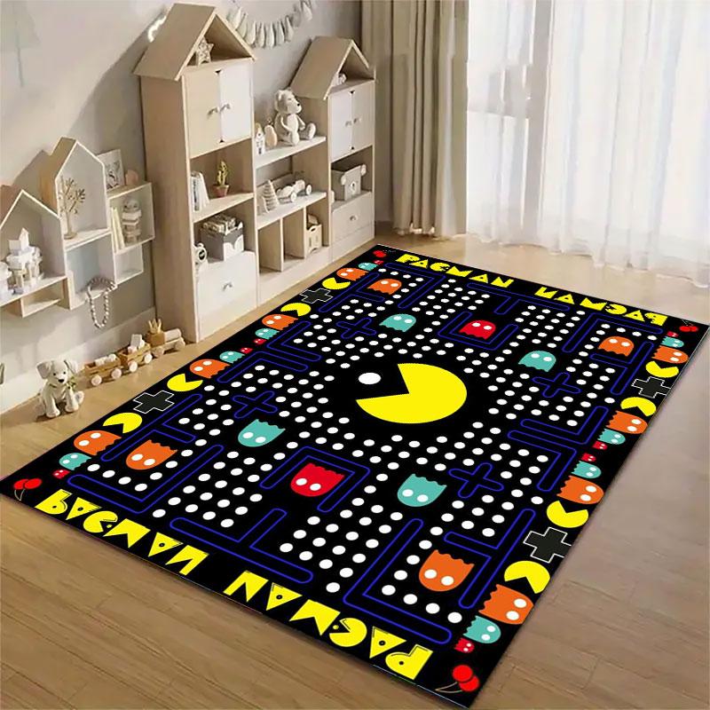 Pac-Man Game Theme Rug Non-Slip Round Carpet Gaming Room Bedroom Living Room Floor Mat Decoration 60x90cm
Pac-Man Game Theme Rug Non-Slip Round Carpet Gaming Room Bedroom Living Room Floor Mat Decoration 60x90cm