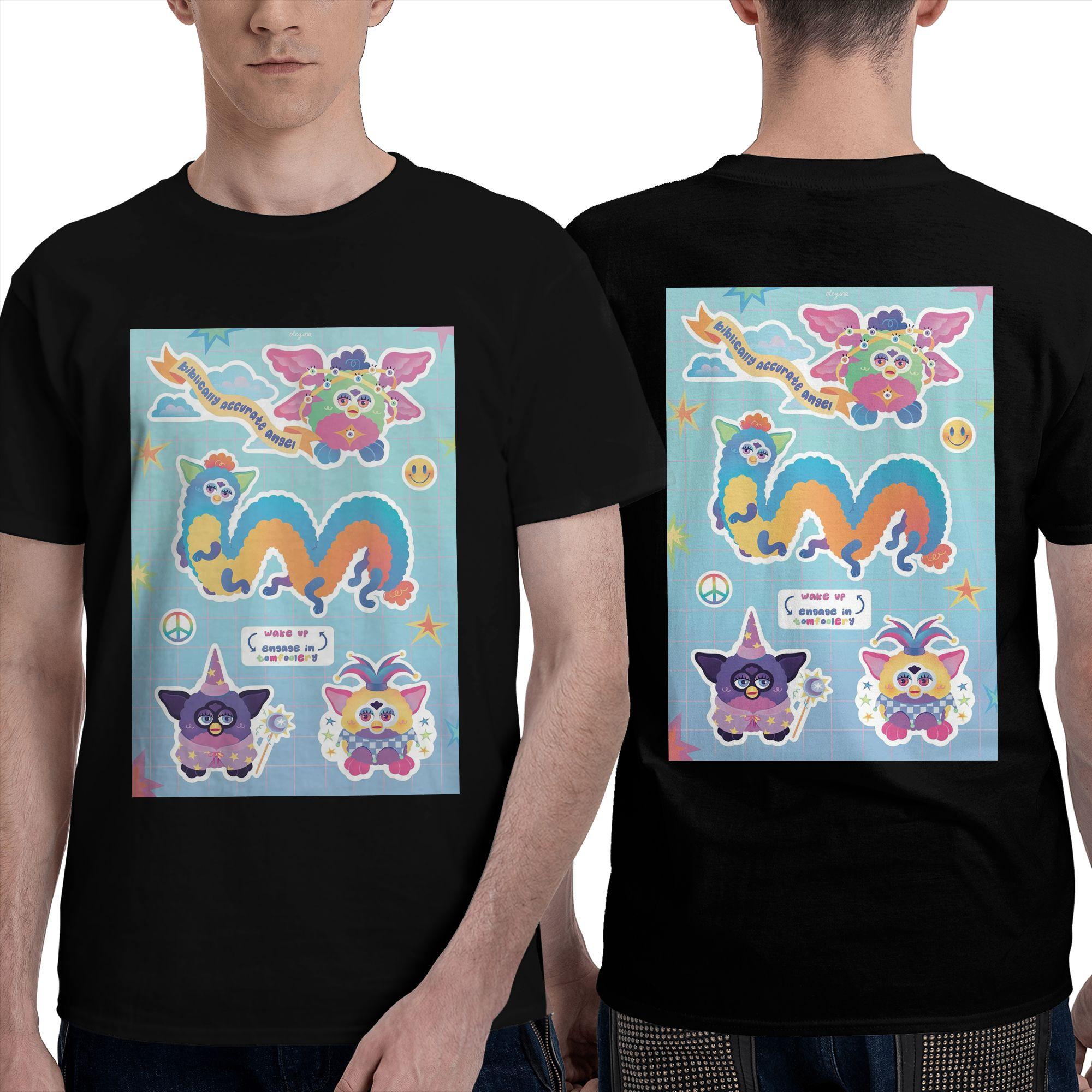 Nightmare Furby Cartoon Men T-Shirt Double Sided Plus Size T Shirts Men s Round Neck Cotton Tees Short Summer Male S разноцветный
Nightmare Furby Cartoon Men T-Shirt Double Sided Plus Size T Shirts Men s Round Neck Cotton Tees Short Summer Male S разноцветный
