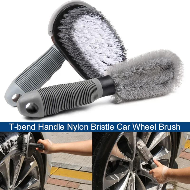 T-bend Handle Car Wheel Brush Nylon Bristle Tire Cleaning Brushes Cleaning Tools Car Detailing Wheel Hub Gap Cleaning Brushes
T-bend Handle Car Wheel Brush Nylon Bristle Tire Cleaning Brushes Cleaning Tools Car Detailing Wheel Hub Gap Cleaning Brushes