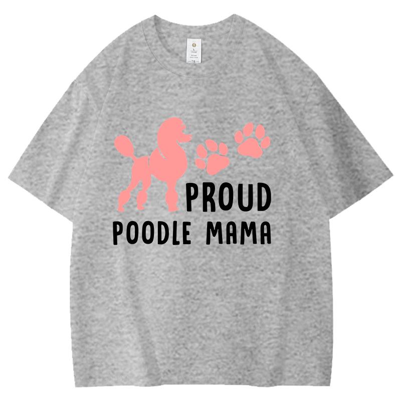 New Hot Proud Poodle Mama Tshirts Fashion Unisex Women Girls Summer Tee Shirt Unisex Casual Short Sleeve Round Neck Cotton Tops S
New Hot Proud Poodle Mama Tshirts Fashion Unisex Women Girls Summer Tee Shirt Unisex Casual Short Sleeve Round Neck Cotton Tops S