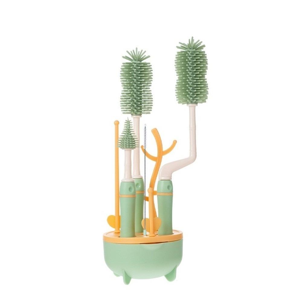 Long Handle Baby Bottle Cleaner Set Soft Head Water Bottle Cleaner Bottle Cleaning Brush Baby зелёный
Long Handle Baby Bottle Cleaner Set Soft Head Water Bottle Cleaner Bottle Cleaning Brush Baby зелёный