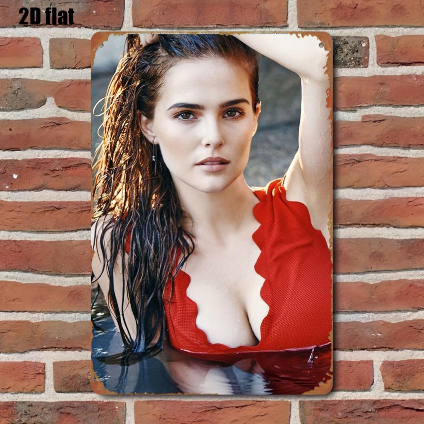 Sexy Brunette Model in Red Scalloped Edge Swimsuit with Wet Hair Posing in Water Metal Tin Sign Vintage Iron Painting Wall Art 20x30cm(7.8x11.8inch)
Sexy Brunette Model in Red Scalloped Edge Swimsuit with Wet Hair Posing in Water Metal Tin Sign Vintage Iron Painting Wall Art 20x30cm(7.8x11.8inch)