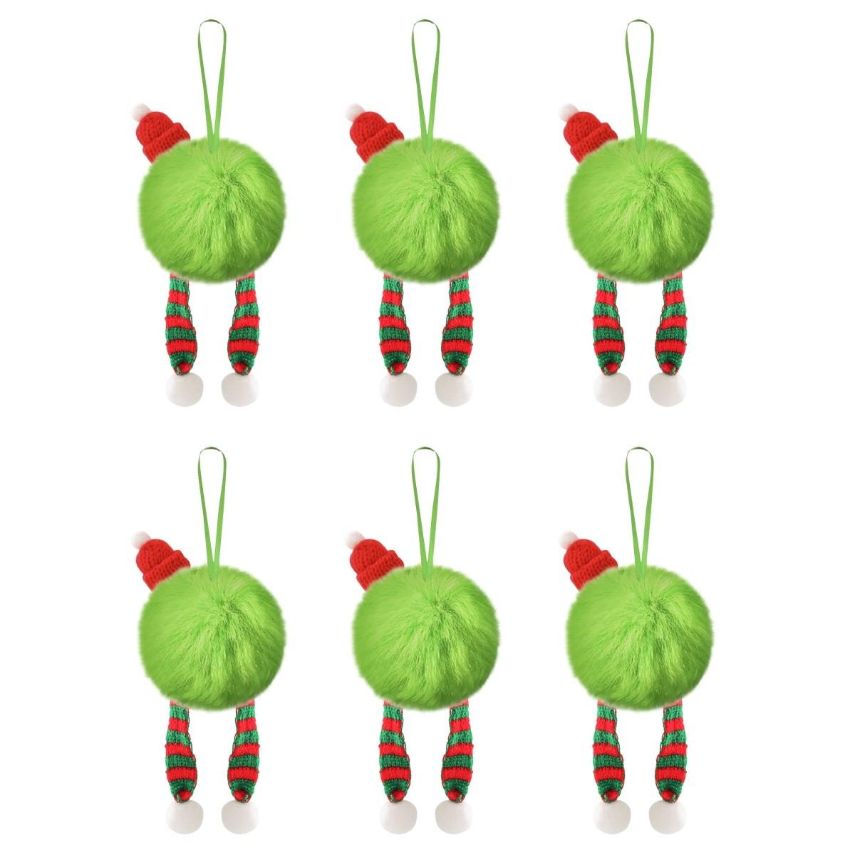 Рождественские украшения диаметром 6 см, плюшевый шар B
Рождественские украшения диаметром 6 см, плюшевый шар B