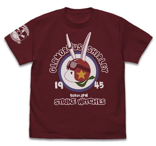 COSPA 501st Joint Fighter Wing Strike Witches ROAD to BERLIN Charlotte E. Yeager Personal Mark T-Shirt Burgundy Size L
COSPA 501st Joint Fighter Wing Strike Witches ROAD to BERLIN Charlotte E. Yeager Personal Mark T-Shirt Burgundy Size L