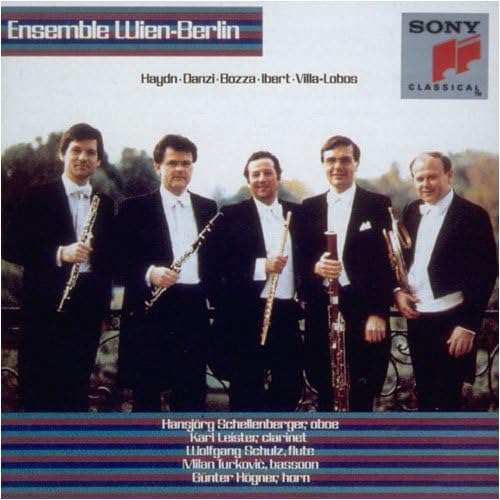 CD ENSEMBLE WIEN BERLIN Works for Woodwind Quintet Ensemble SRCR8959 SONY 1992 Japan Classical Used
CD ENSEMBLE WIEN BERLIN Works for Woodwind Quintet Ensemble SRCR8959 SONY 1992 Japan Classical Used