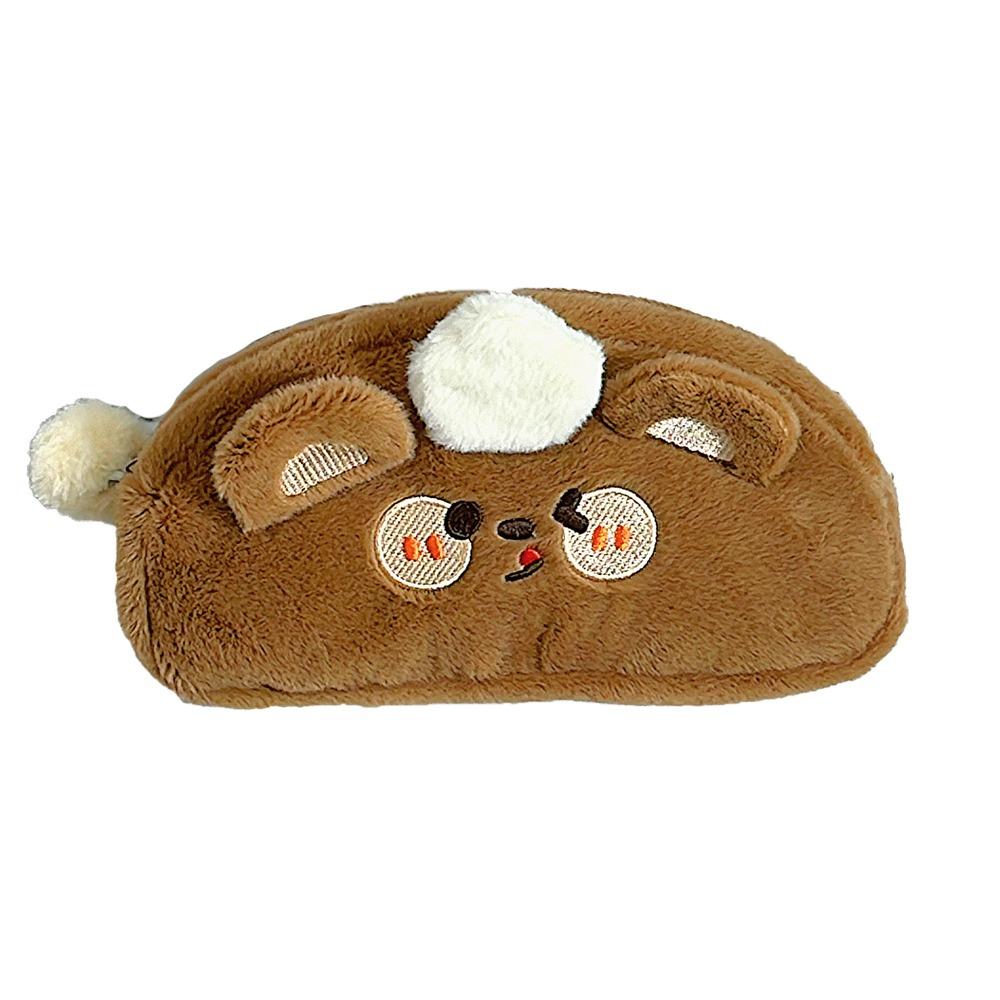Cartoon Plush Pencil Case Soft Cosmetic Pouch Creative Pen Bag Girls Gift коричневий
Cartoon Plush Pencil Case Soft Cosmetic Pouch Creative Pen Bag Girls Gift коричневий