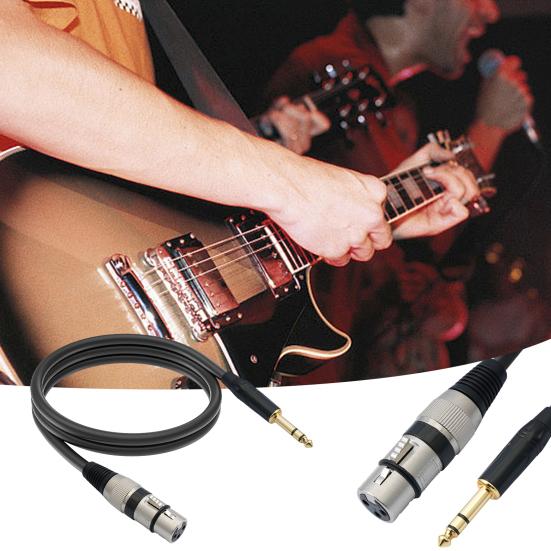 Yousheng Audio Line 6,35 мм TRS - XLR кабель Стабильная передача помехоустойчивый универсальный аудиокабель с позолоченным разъемом
Yousheng Audio Line 6,35 мм TRS - XLR кабель Стабильная передача помехоустойчивый универсальный аудиокабель с позолоченным разъемом