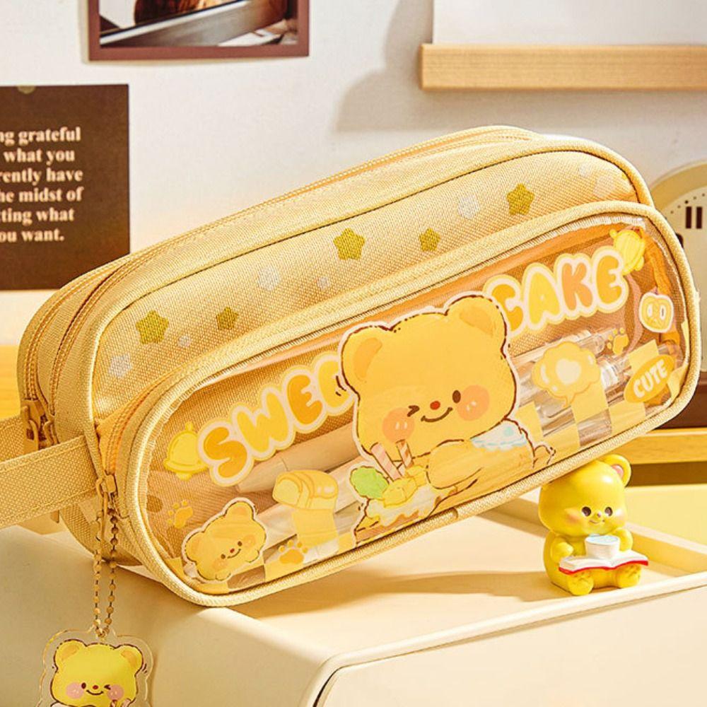 Cartoon Candy Colored Pencil Bag Dopamine Pencil Case Durable Stationery Storage Bag Boy/Girl style B
Cartoon Candy Colored Pencil Bag Dopamine Pencil Case Durable Stationery Storage Bag Boy/Girl style B