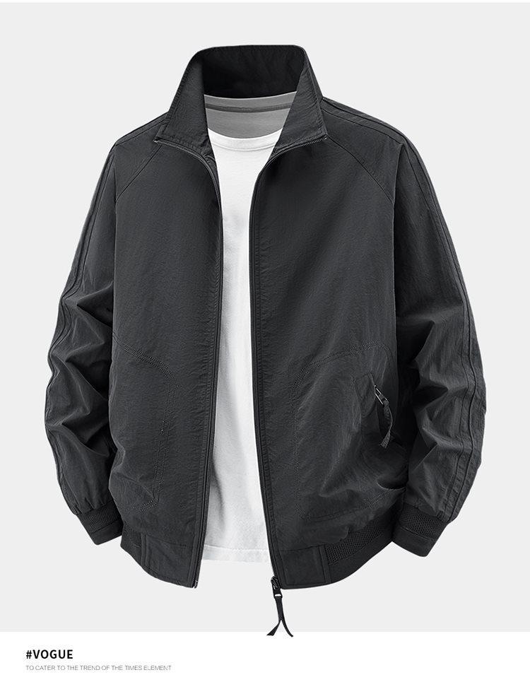 2026 Men s Spring & Autumn Stand Collar Jacket: Sport, Casual, Business, Outdoor M-5XL XL чорний
2026 Men s Spring & Autumn Stand Collar Jacket: Sport, Casual, Business, Outdoor M-5XL XL чорний