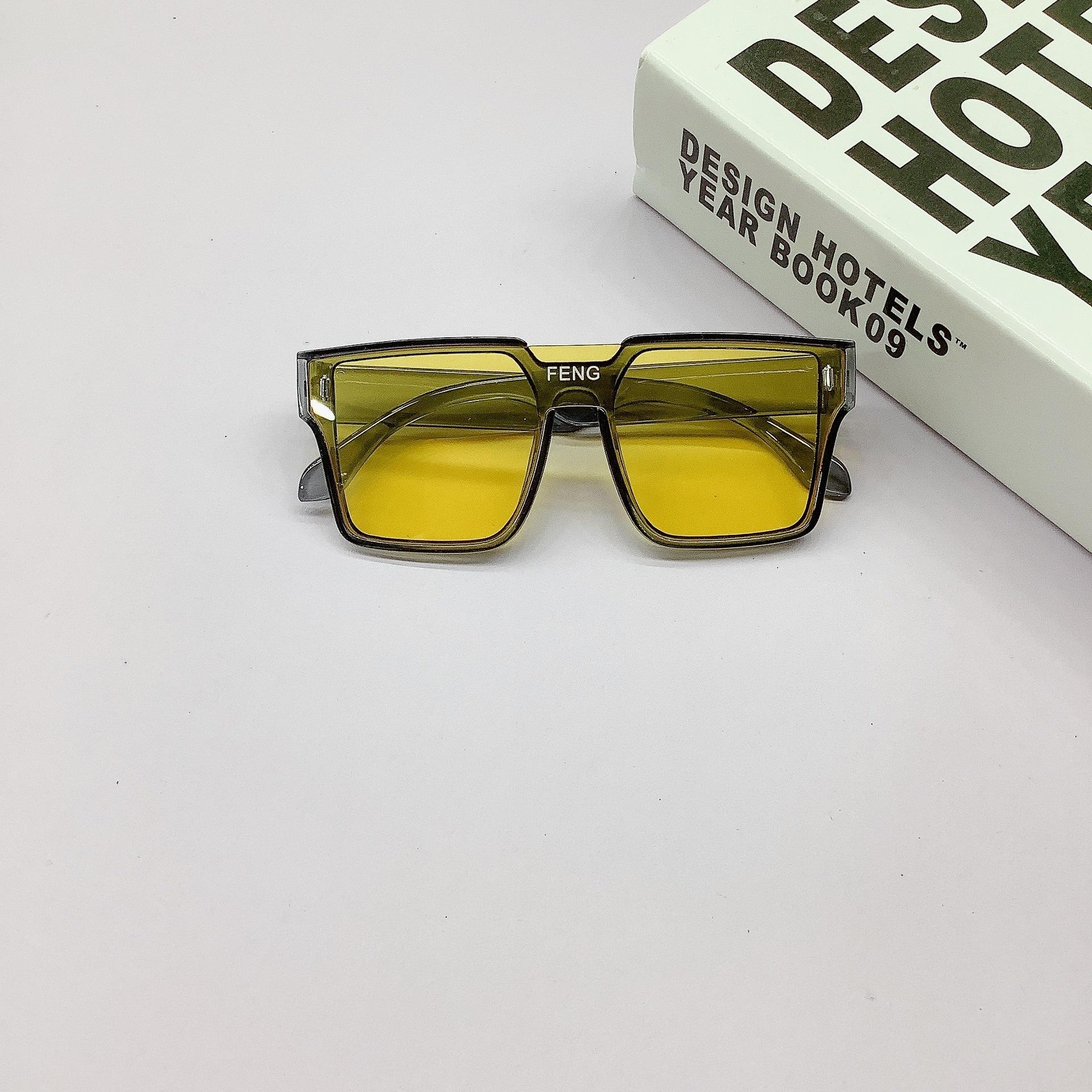 2025 New Fashionable Children s Box Sunglasses For Boys And Girls, Trendy Casual Sunglasses, UV Resistant Full Frame Glasses жовтий
2025 New Fashionable Children s Box Sunglasses For Boys And Girls, Trendy Casual Sunglasses, UV Resistant Full Frame Glasses жовтий