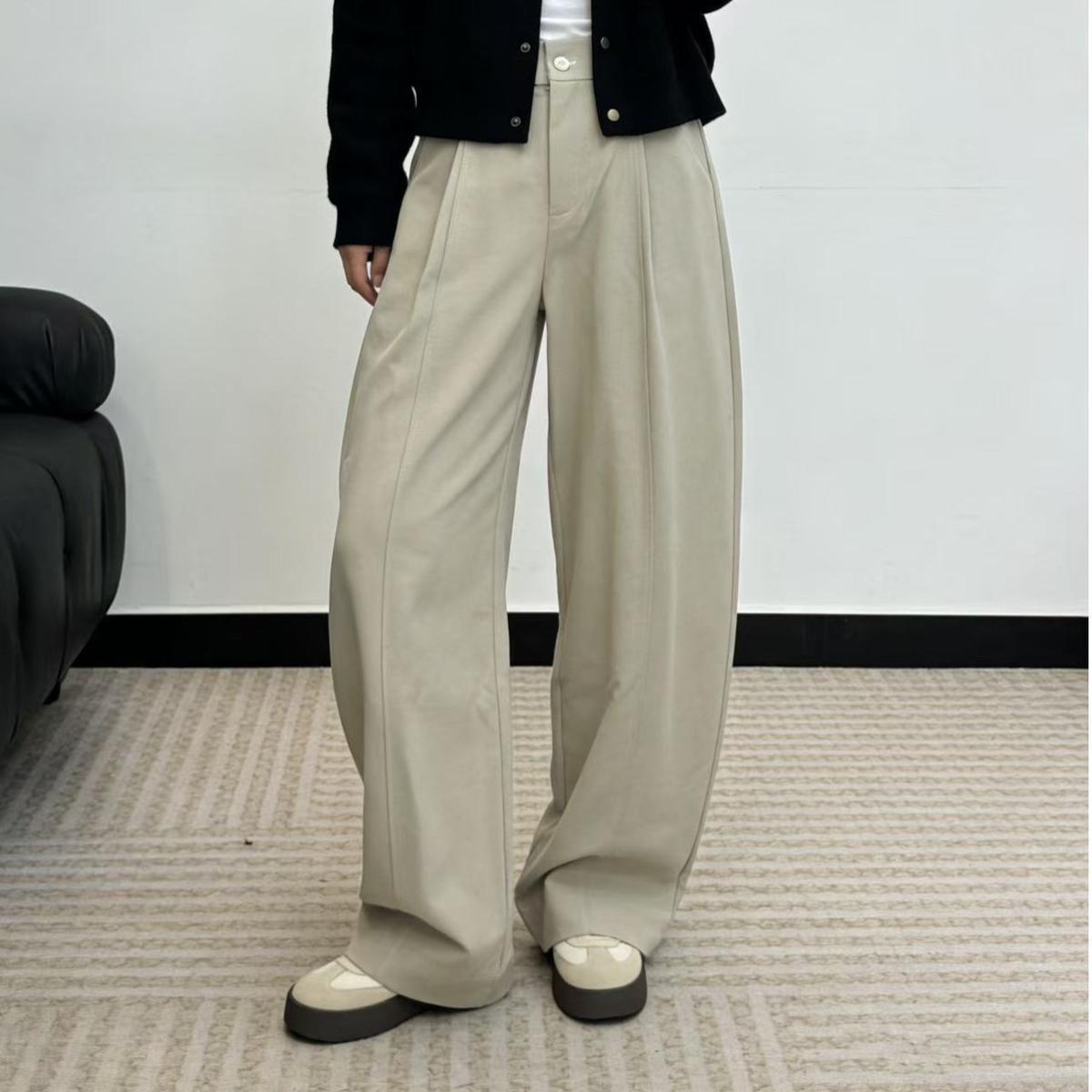 Spring Slim High-Waist Narrow Straight-Leg Knit Pants - Small Size XL (130-145)
Spring Slim High-Waist Narrow Straight-Leg Knit Pants - Small Size XL (130-145)