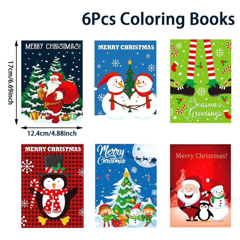 6 шт./набор рождественских раскрасок с героями мультфильмов, рождественские украшения 2024 года, рождественские раскраски, орнамент, Навидад, Натал, новогодний подарок 2025 года
6 шт./набор рождественских раскрасок с героями мультфильмов, рождественские украшения 2024 года, рождественские раскраски, орнамент, Навидад, Натал, новогодний подарок 2025 года