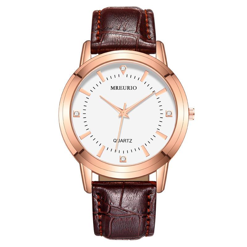 Couples Leather Wristwatch Pair With Quartz Movement And 24 Hour Indicator For Gift And Fashion Brown Men
Couples Leather Wristwatch Pair With Quartz Movement And 24 Hour Indicator For Gift And Fashion Brown Men