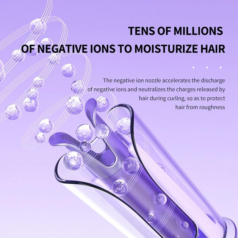 Auto Rotating Hair Curler 32MM Automatic Ceramic Hair Roller Professional Electric Curling Iron Curling Wand Hair Waver EU фіолетовий
Auto Rotating Hair Curler 32MM Automatic Ceramic Hair Roller Professional Electric Curling Iron Curling Wand Hair Waver EU фіолетовий