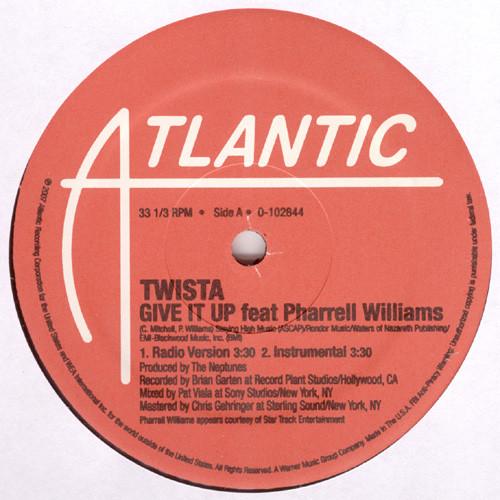 12-дюймовая пластинка TWISTA Give It Up 0102844 Atlantic 2007 US Rap HipHopRB Б/у
12-дюймовая пластинка TWISTA Give It Up 0102844 Atlantic 2007 US Rap HipHopRB Б/у