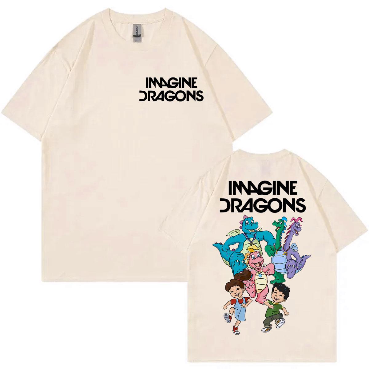 Limited Imagine Dragons Rock Band Cartoon Tshirt Loom World Tour Merch T Shirts Unisex Women High Quality Fashion Top Streetwear 4XL
Limited Imagine Dragons Rock Band Cartoon Tshirt Loom World Tour Merch T Shirts Unisex Women High Quality Fashion Top Streetwear 4XL