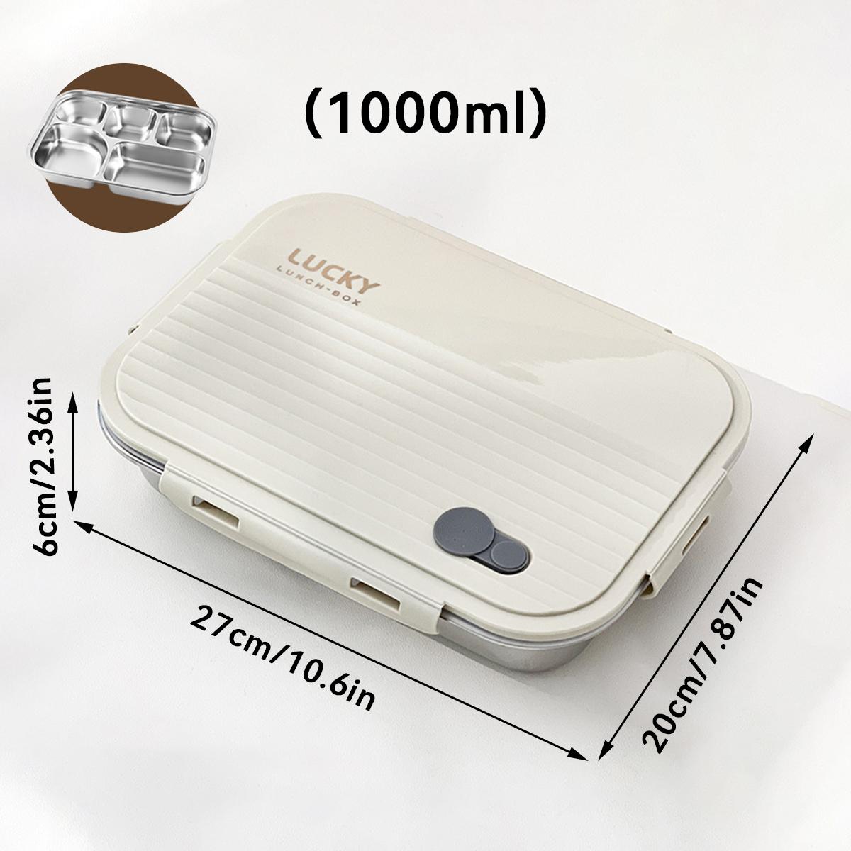 Large Capacity Divided Lunch Box For Kids Students Portable Food Container 4/5 Compartments Dinner Plater With Lid
Large Capacity Divided Lunch Box For Kids Students Portable Food Container 4/5 Compartments Dinner Plater With Lid