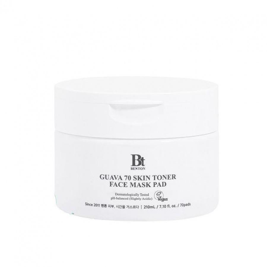 Benton Guava 70 Skin Toner Face Mask Pad 210ml(70 Pcs) - Easter Basket Essentials, Skin Soothing And Moisturizing Effect For All Skin Types
Benton Guava 70 Skin Toner Face Mask Pad 210ml(70 Pcs) - Easter Basket Essentials, Skin Soothing And Moisturizing Effect For All Skin Types