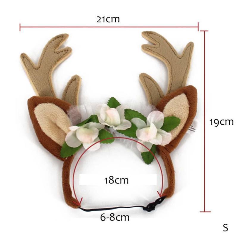 Рождественские аксессуары для собак и кошек, повязка на голову с рогами, рождественское угловое украшение, повязка на голову, Рождественский питомец S-Brown
Рождественские аксессуары для собак и кошек, повязка на голову с рогами, рождественское угловое украшение, повязка на голову, Рождественский питомец S-Brown