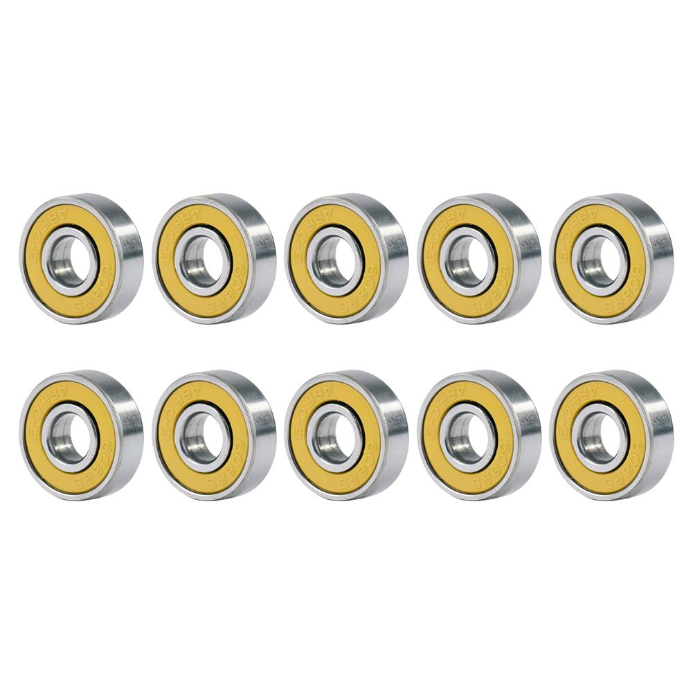 10pcs Roller Skate Bearings 8x22x7mm 608rs ABEC-9 Miniature Ball Bearings Deep Groove Precision Bearing Carbon Steel for Scooter жовтий
10pcs Roller Skate Bearings 8x22x7mm 608rs ABEC-9 Miniature Ball Bearings Deep Groove Precision Bearing Carbon Steel for Scooter жовтий