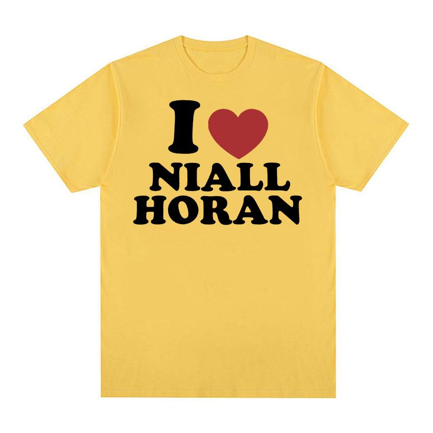 Футболки с графическим принтом «I Love Niall Horan», мужские и женские повседневные футболки из 100% хлопка с короткими рукавами, летняя модная футболка большого размера, топы
Футболки с графическим принтом «I Love Niall Horan», мужские и женские повседневные футболки из 100% хлопка с короткими рукавами, летняя модная футболка большого размера, топы