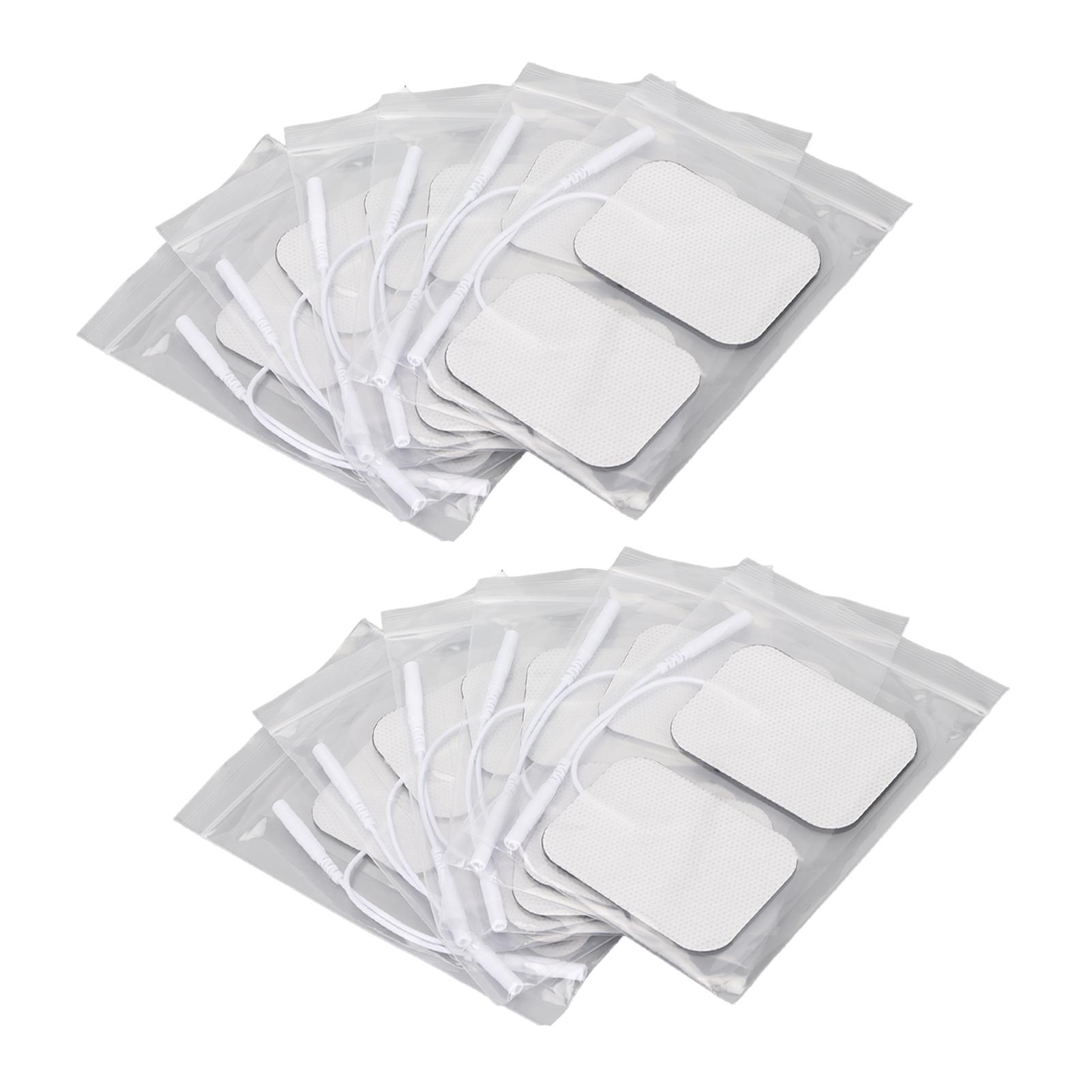 12pcs Rectangular Electrode Pad Self Adhesive Electrode Patch Replacement Accessory for TENS Machine 2mm
12pcs Rectangular Electrode Pad Self Adhesive Electrode Patch Replacement Accessory for TENS Machine 2mm