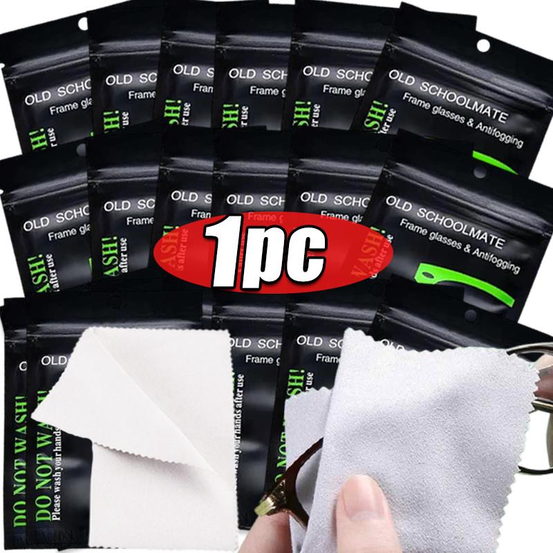 1/100pcs Reusable Anti Fog Eyeglass Cloth, Anti Fog Lens Screen Wiping Cloth, Winter Long-lasting Anti Fog Eyeglass Cloth
1/100pcs Reusable Anti Fog Eyeglass Cloth, Anti Fog Lens Screen Wiping Cloth, Winter Long-lasting Anti Fog Eyeglass Cloth