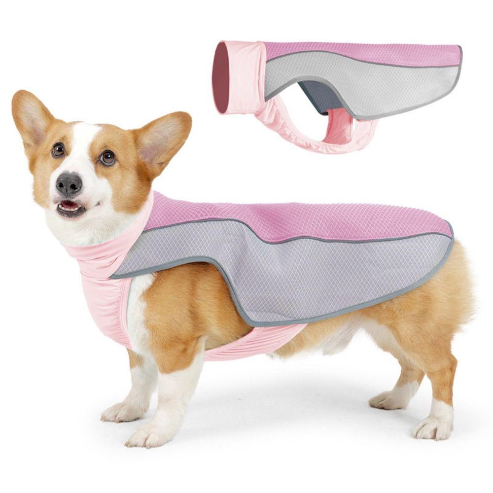 Reflective Dog Cooling Vest Adjustable Pet Heatstroke Clothing Practical Pet Ice Vest Walking S розовый
Reflective Dog Cooling Vest Adjustable Pet Heatstroke Clothing Practical Pet Ice Vest Walking S розовый
