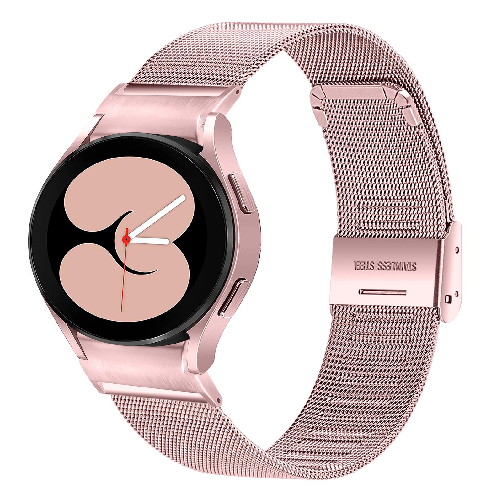 Для Samsung Galaxy Watch6/Watch6 Classic Дизайн із застібкою Ремінець для годинника Міланський ремінець із нержавіючої сталі 316L Gold
Для Samsung Galaxy Watch6/Watch6 Classic Дизайн із застібкою Ремінець для годинника Міланський ремінець із нержавіючої сталі 316L Gold