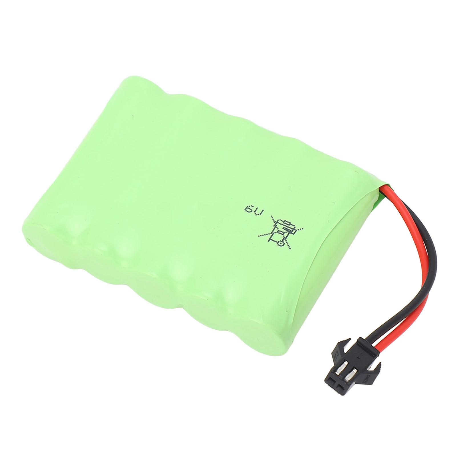 6.0V 2400mAh Lithium Battery with SM 2P Plug Replacement RC Rechargeable Lithium Battery for RC Cars Trucks
6.0V 2400mAh Lithium Battery with SM 2P Plug Replacement RC Rechargeable Lithium Battery for RC Cars Trucks