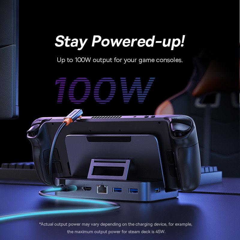 Док-станция Baseus USB C для Steam Deck Nintendo Switch 6-в-1 Type C для 4K@60 Гц HDMI-совместимый гигабитный Ethernet USB 3.0 концентратор
Док-станция Baseus USB C для Steam Deck Nintendo Switch 6-в-1 Type C для 4K@60 Гц HDMI-совместимый гигабитный Ethernet USB 3.0 концентратор