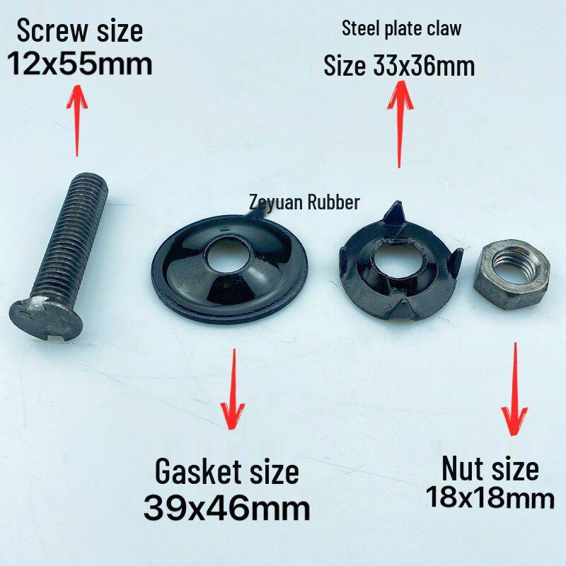 Belt Repair Screw Clamp: Cast Iron Steel Plate Claw for Conveyor Belts
Belt Repair Screw Clamp: Cast Iron Steel Plate Claw for Conveyor Belts
