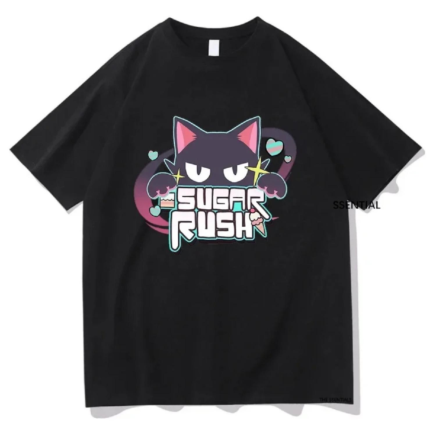 Blue Anime Archive T Shirts Sugar Rush Funny Men_Women Clothing Unisex Streetwear Manga Cosplay Clothes Cotton Graphic T-Shirts XXXXXL чорний
Blue Anime Archive T Shirts Sugar Rush Funny Men_Women Clothing Unisex Streetwear Manga Cosplay Clothes Cotton Graphic T-Shirts XXXXXL чорний