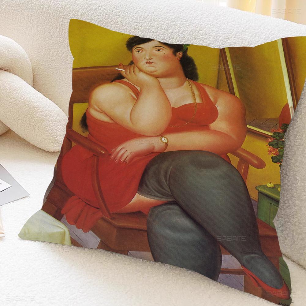 Fernando Botero Canvas Paint Pillowcases Home Bedding Decorative Pillow Cover Wedding Super Soft Pillow Case 16x16Inch
Fernando Botero Canvas Paint Pillowcases Home Bedding Decorative Pillow Cover Wedding Super Soft Pillow Case 16x16Inch