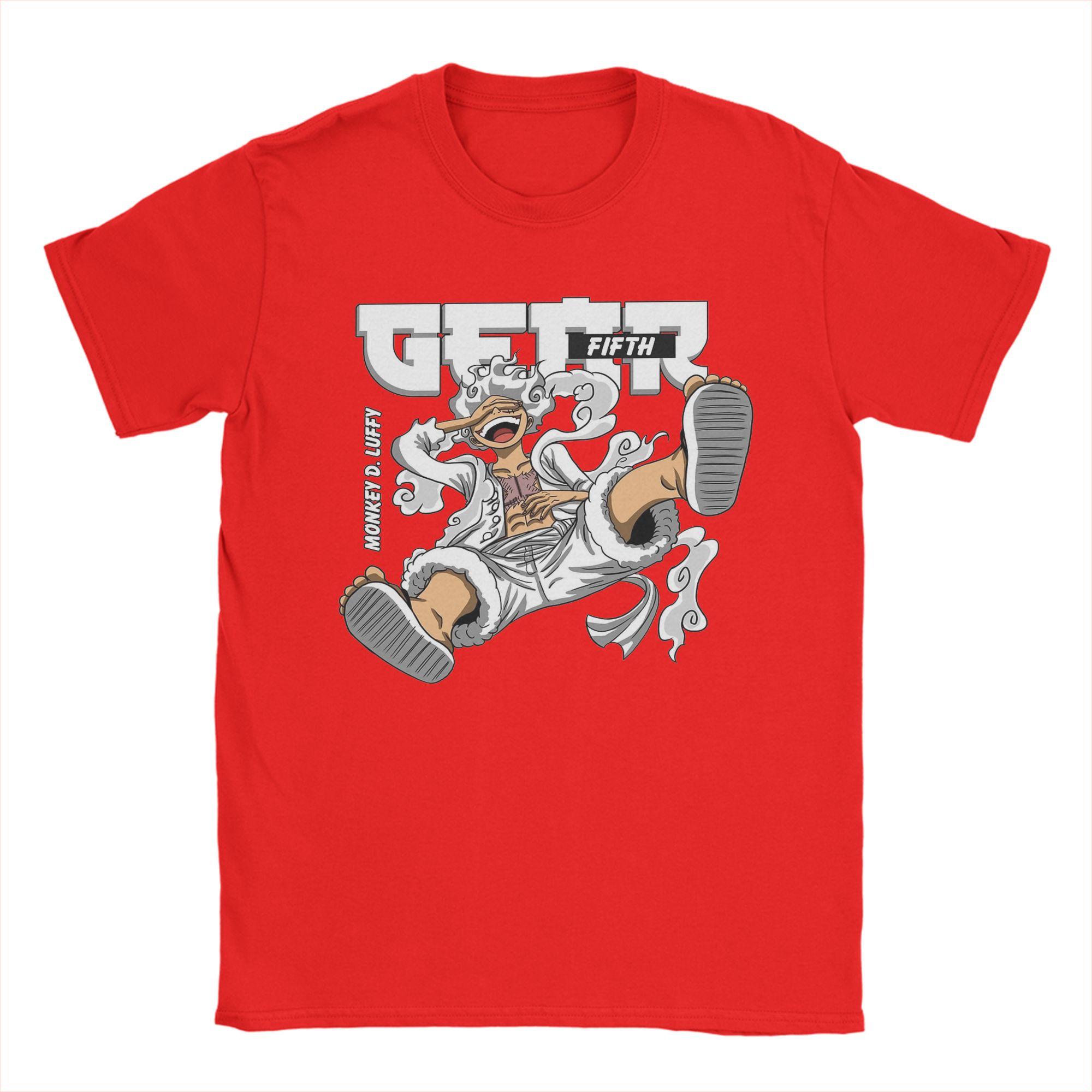 Luffy Gear Fifth Ones Pieces T Shirts for Men Pure Cotton Vintage TShirt Round Neck Tee Shirt Short Sleeve Clothes Adult S
Luffy Gear Fifth Ones Pieces T Shirts for Men Pure Cotton Vintage TShirt Round Neck Tee Shirt Short Sleeve Clothes Adult S