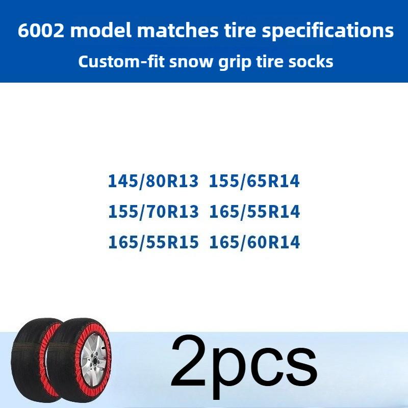 2pcs universal Car Wheel Emergency Tire Chains Easy Assembly Anti-Skid Snow Socks Winter Car Accessories Wheel Chain Aid
2pcs universal Car Wheel Emergency Tire Chains Easy Assembly Anti-Skid Snow Socks Winter Car Accessories Wheel Chain Aid
