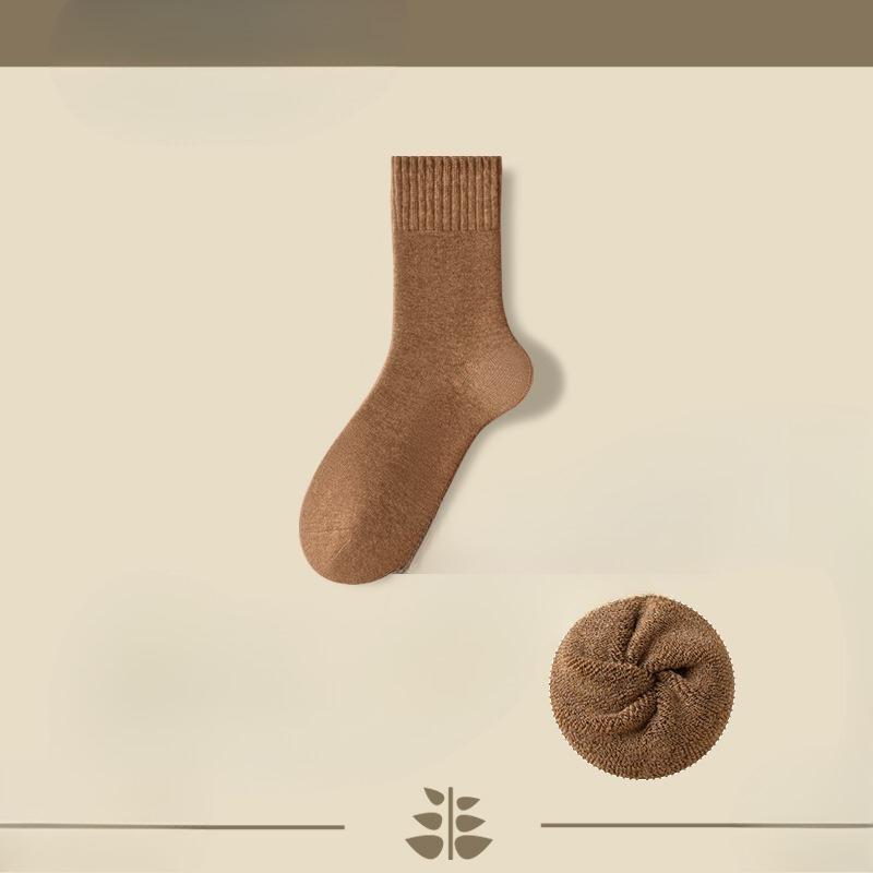 Мужские осенне-зимние теплые плюшевые и толстые шерстяные носки-трубы с кольцами 1 pair коричневый
Мужские осенне-зимние теплые плюшевые и толстые шерстяные носки-трубы с кольцами 1 pair коричневый