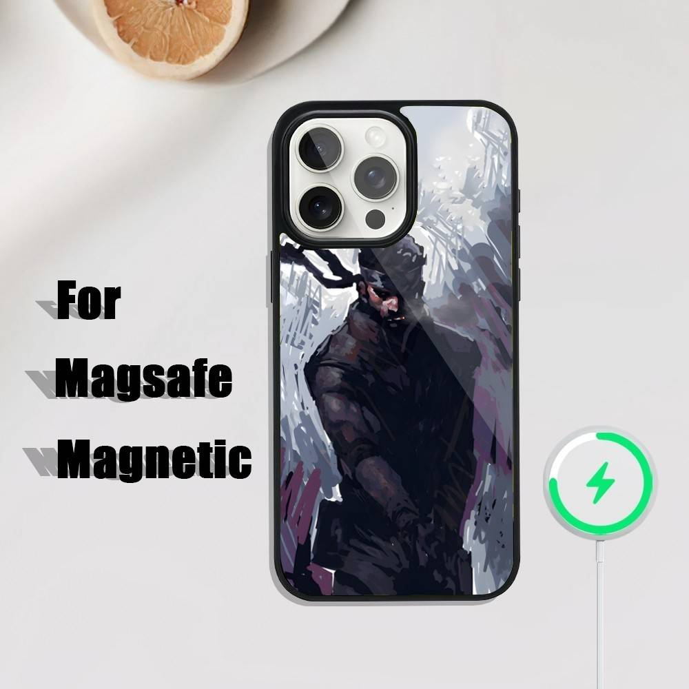 M-MGS1 Solid Snake Game Phone Case For iPhone 17,16,15,14,13,12,11,Pro,Max,Plus,Mini,SE4,E Magnetic Magsafe Wireless Charging iPhone17PRO
M-MGS1 Solid Snake Game Phone Case For iPhone 17,16,15,14,13,12,11,Pro,Max,Plus,Mini,SE4,E Magnetic Magsafe Wireless Charging iPhone17PRO