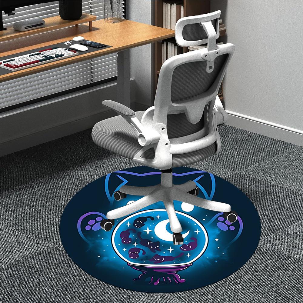 1pc Cat Sphere Office Round Area Rug, Under Office Chairs Bedroom Living Room Home Decor, Room Deco, Available in Various Sizes 194 80cm by 80cm
1pc Cat Sphere Office Round Area Rug, Under Office Chairs Bedroom Living Room Home Decor, Room Deco, Available in Various Sizes 194 80cm by 80cm