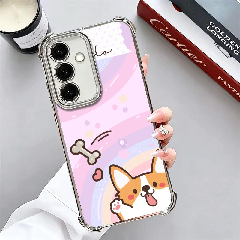 Corgi Dog Cute Plating Phone Case For Samsung A17 A07 A37 A57 A16 A56 A15 A55 A14 A54 A13 A53 A26 A36 A25 A35 A24 A34 A23 A33 Samsung A16
Corgi Dog Cute Plating Phone Case For Samsung A17 A07 A37 A57 A16 A56 A15 A55 A14 A54 A13 A53 A26 A36 A25 A35 A24 A34 A23 A33 Samsung A16