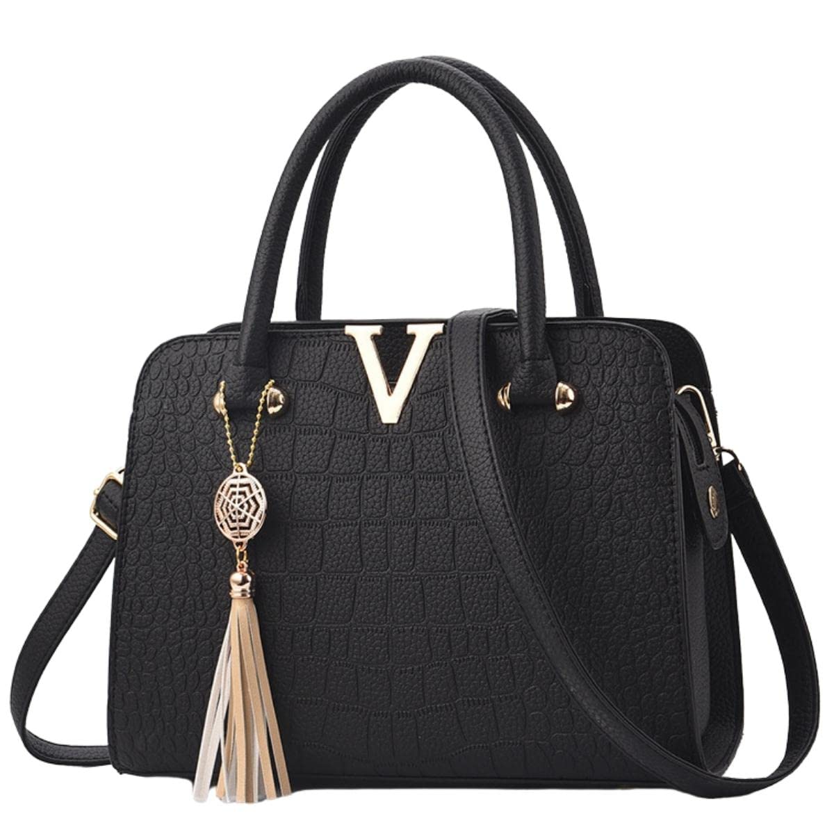 Croco Pattern Shoulder Bag Crossbody Bag 2way Handbag PU Leather Bag Commuting to School or Ceremonies Women s
Croco Pattern Shoulder Bag Crossbody Bag 2way Handbag PU Leather Bag Commuting to School or Ceremonies Women s