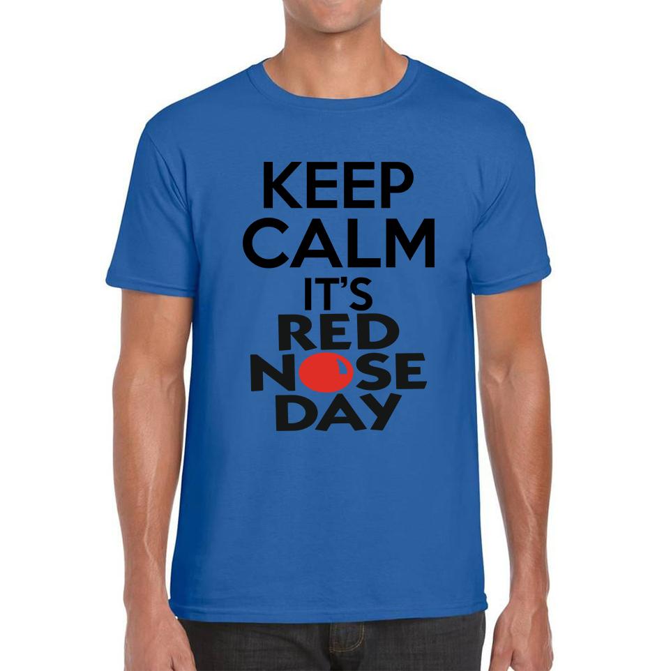 Keep Calm It s Red Nose Day Unisex Mens T Shirt Womens Tops Tees 2XL
Keep Calm It s Red Nose Day Unisex Mens T Shirt Womens Tops Tees 2XL