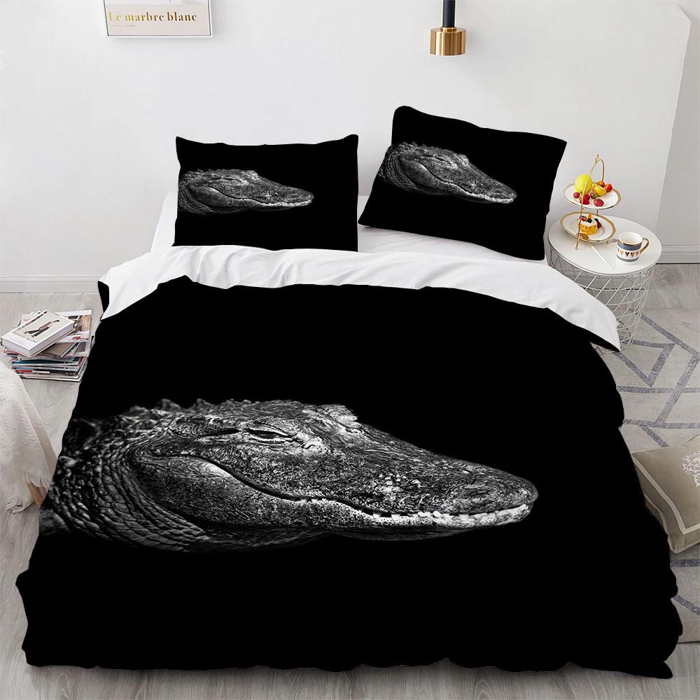 3D Print Crocodilian Bed Quilts Cover Sets For Teen Boy Bedding Set Including Terrorist Animals Duvet Cover Set +pillowcases New (135x200cm)
3D Print Crocodilian Bed Quilts Cover Sets For Teen Boy Bedding Set Including Terrorist Animals Duvet Cover Set +pillowcases New (135x200cm)