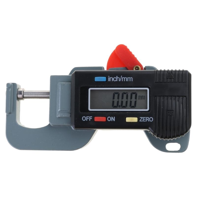 Upgraded Thickness Tester Portable Precise Digital Thickness Gauge Meter Metal Tester Micrometer 0-12.7mm ABS & Metal 1
Upgraded Thickness Tester Portable Precise Digital Thickness Gauge Meter Metal Tester Micrometer 0-12.7mm ABS & Metal 1