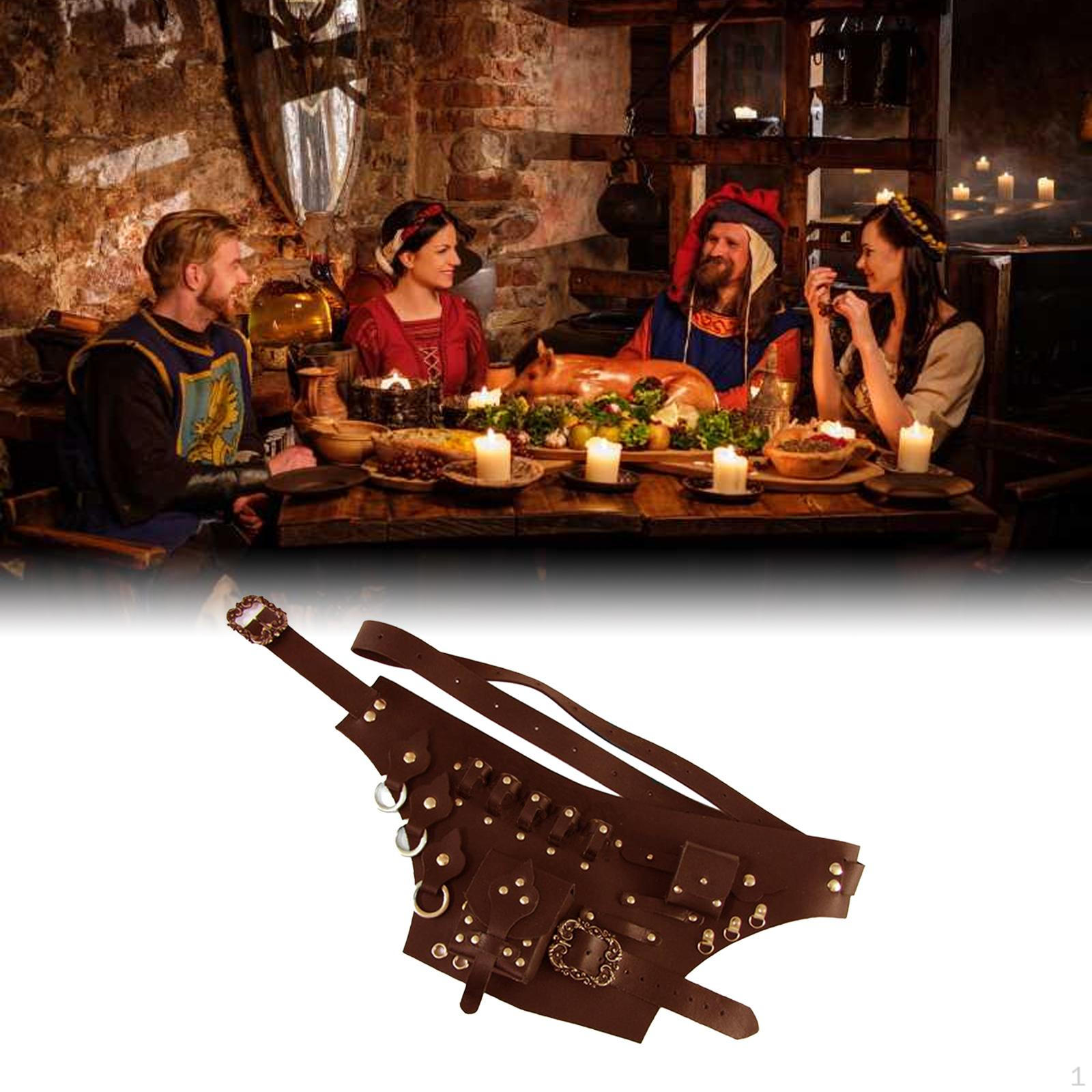 Средневековый стеклянный держатель для зелий из искусственной кожи в стиле ретро, косплей, реквизит, поясная сумка для эпохи Возрождения коричневый
Средневековый стеклянный держатель для зелий из искусственной кожи в стиле ретро, косплей, реквизит, поясная сумка для эпохи Возрождения коричневый